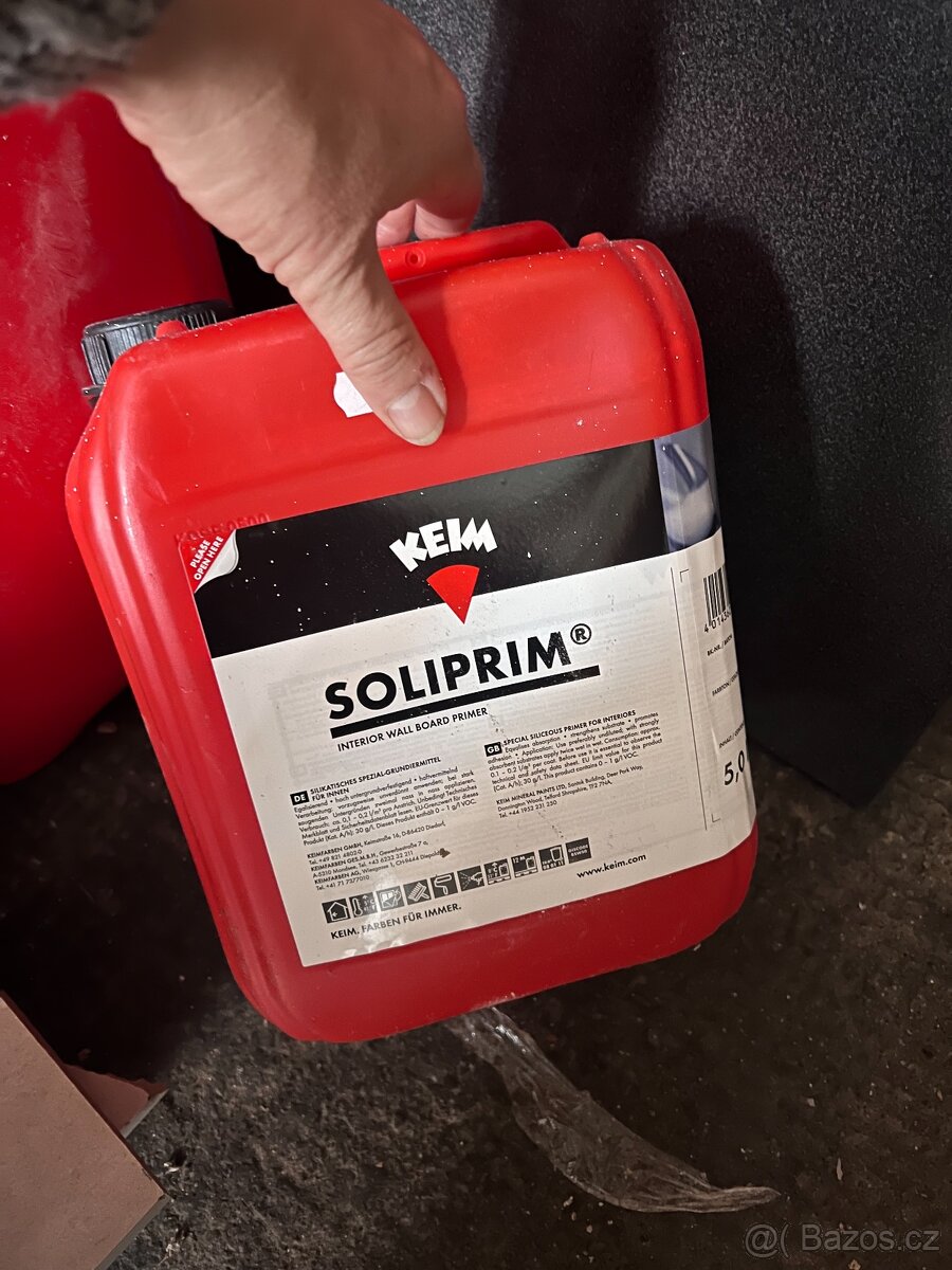 Keim Soliprim 5L,20l, silikátový základní nátěr, hloubkový