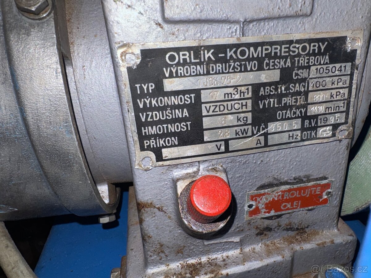 Kompresor orlík 1jsk75