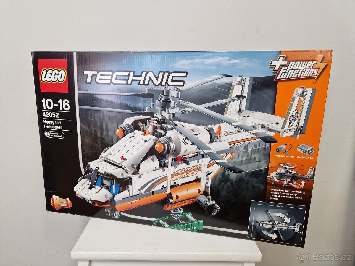 Lego Technic 42052 Helikoptéra na těžké náklady
