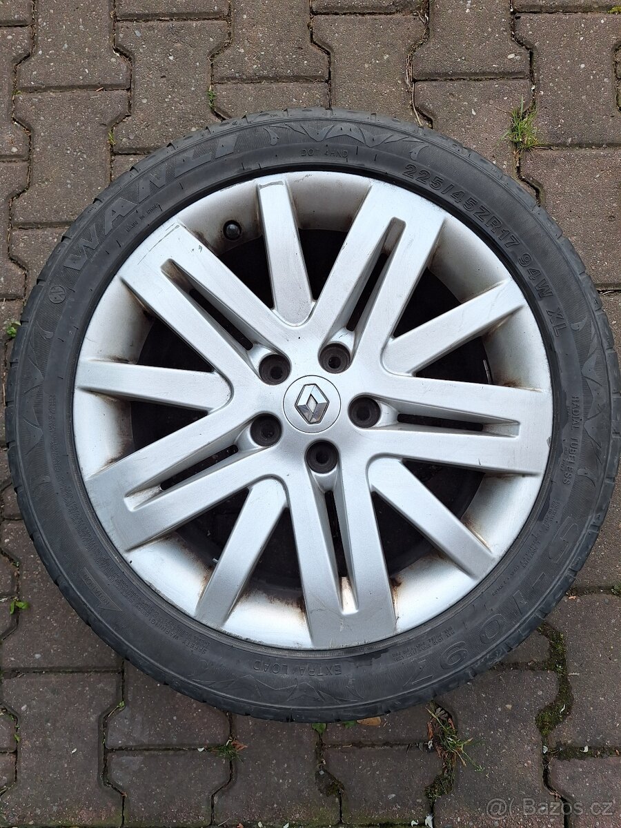 Disky Renault laguna 2 plus pneu 17