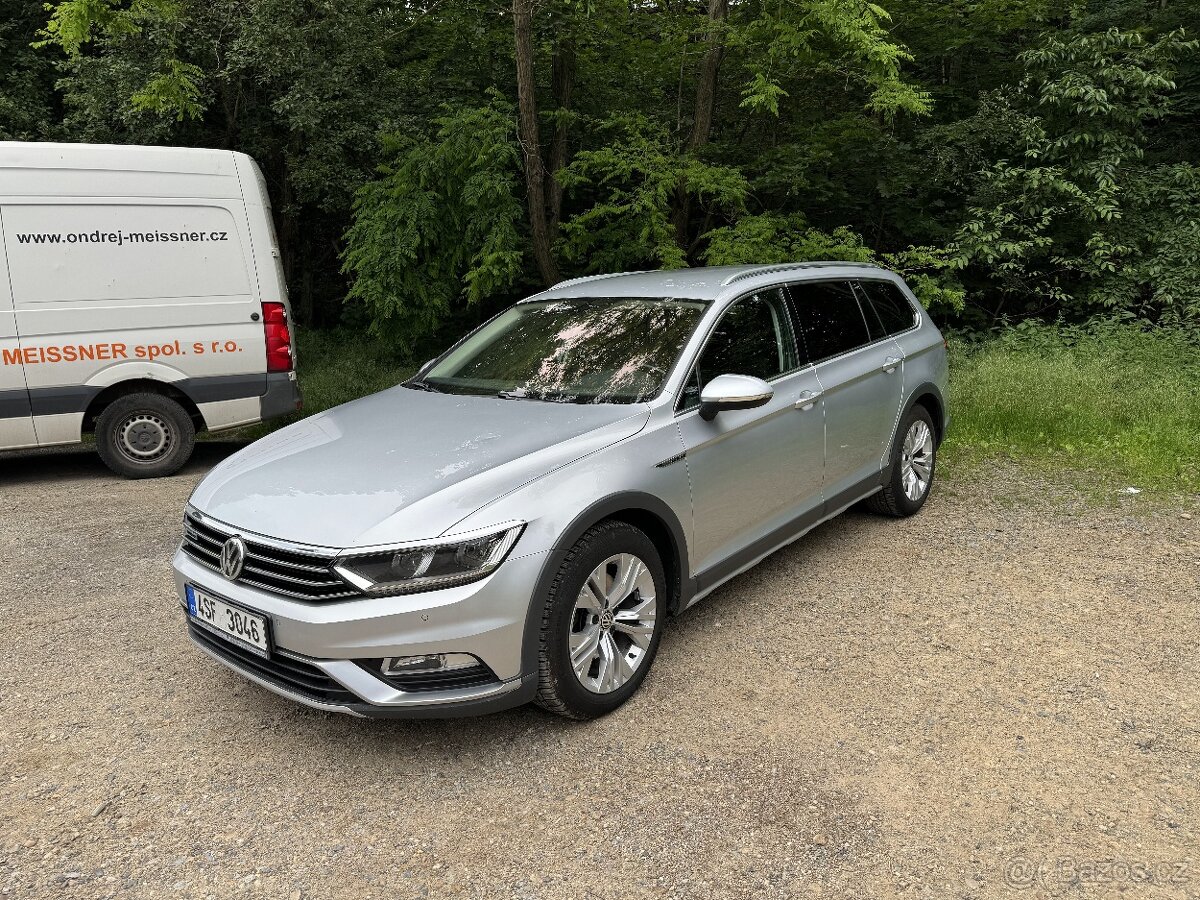 VW Passat B8 Alltrack 2.0TDI 140kW 4x4 DSG, ACC, Tažné