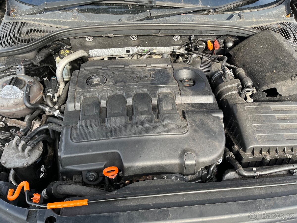 Motor 2.0tdi 110kw kod:CKFC Škoda Octavia 3