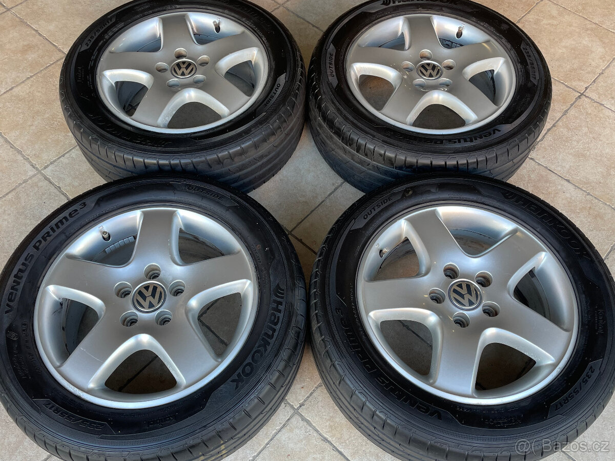 Alu kola 5x120 ET55 original Volkswagen T5,T6 235/55 R17