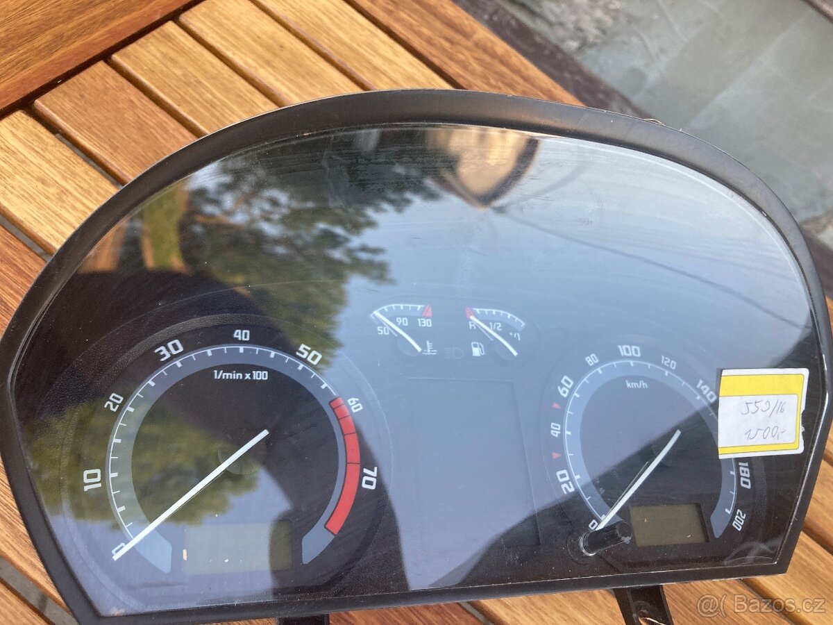 budíky, přístrojovka fabia 1 6y0920881m