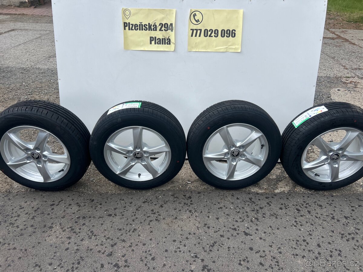 Nová letní kola r 16 (Škoda) oktavia4