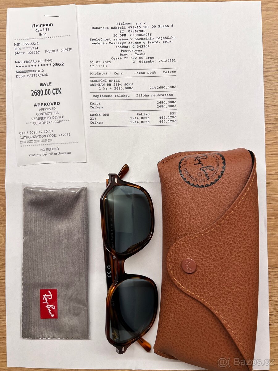 Sluneční brýle Ray-Ban