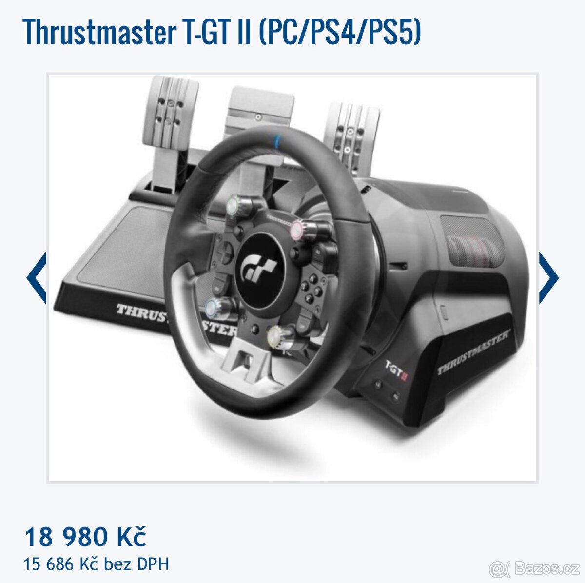 Thrustmaster T-GT II (PC/PS4/PS5)
