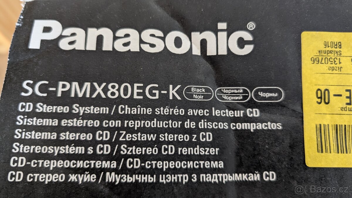 Prodám reproduktory od Parasonic