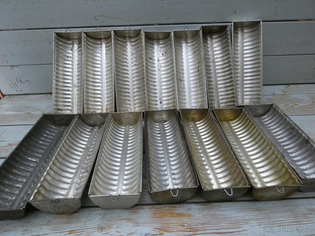 Retro formy na pečení