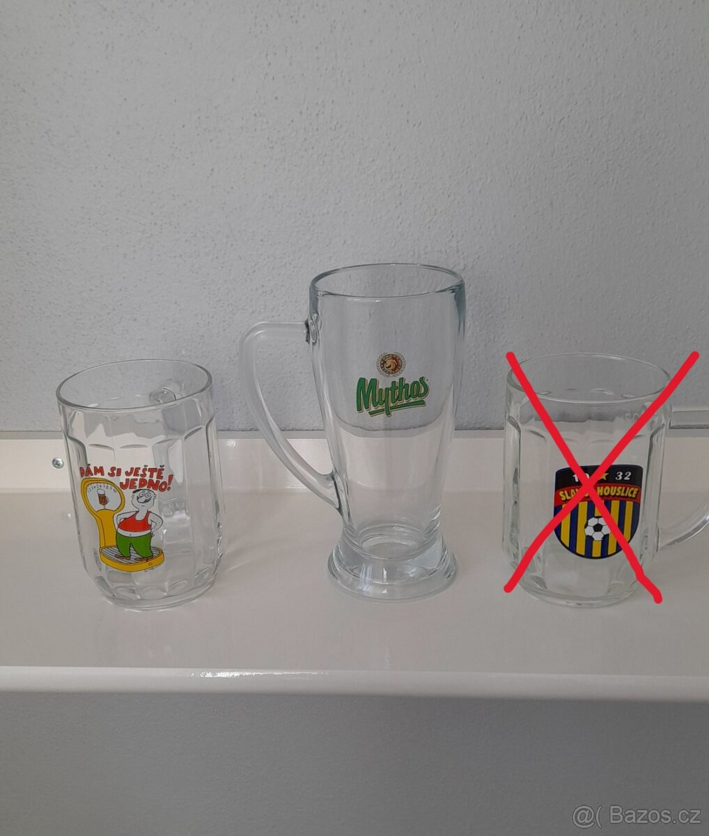 Dárkové, reklamní a výroční krýgly a sklenice na pivo