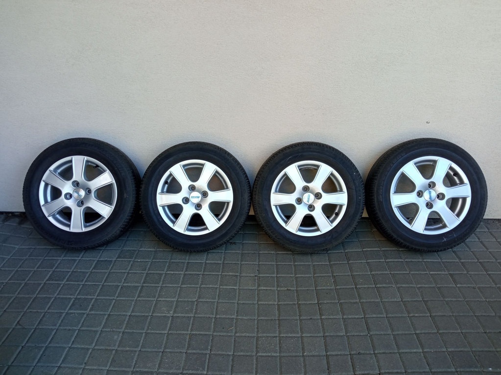 Alu kola Alutec, 6,5Jx15 H2 ET42, 195/65 R15, rozteč 5x100