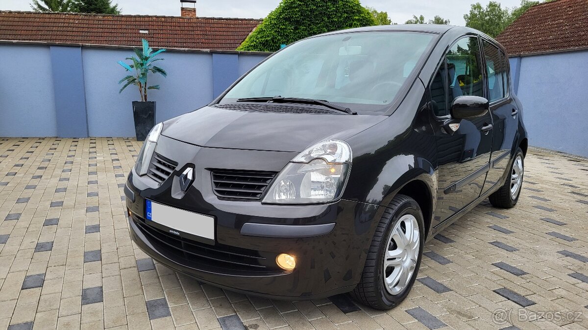 Renault Modus 1,6i - 16V - 65kw. SLUŠNÝ STAV - STK do 6/2027