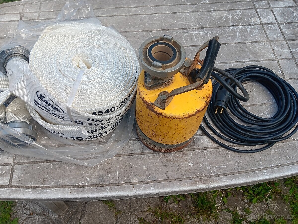 Čerpadlo Wacker + 2 nové hadice "B"