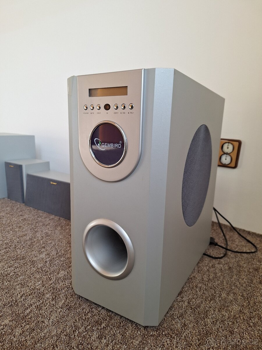 Gembird 5.1 reproduktory a subwoofer