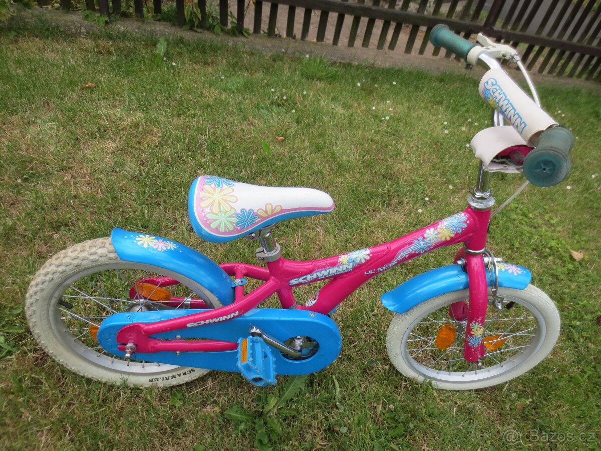 HLINÍKOVÉ DĚTSKÉ KOLO SCHWINN 16"