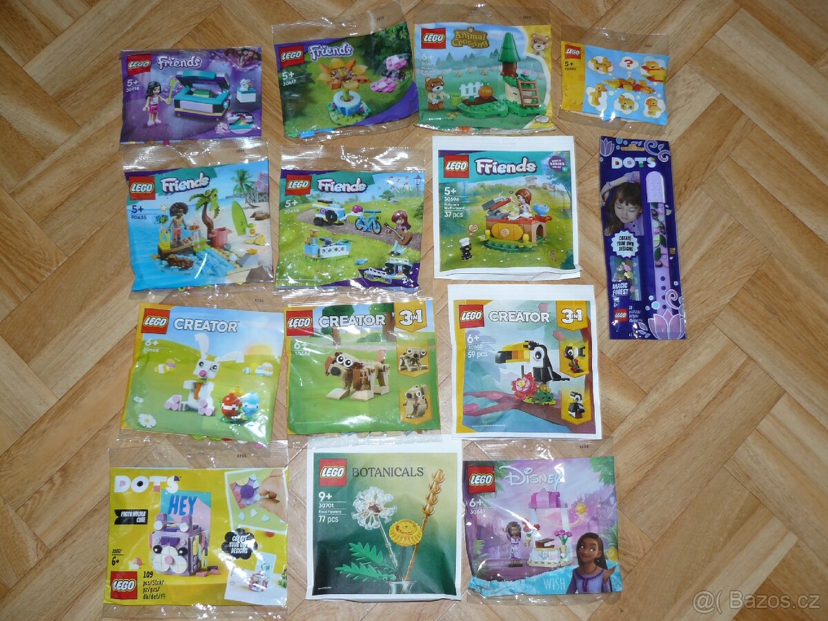 Lego sáčky pro holky