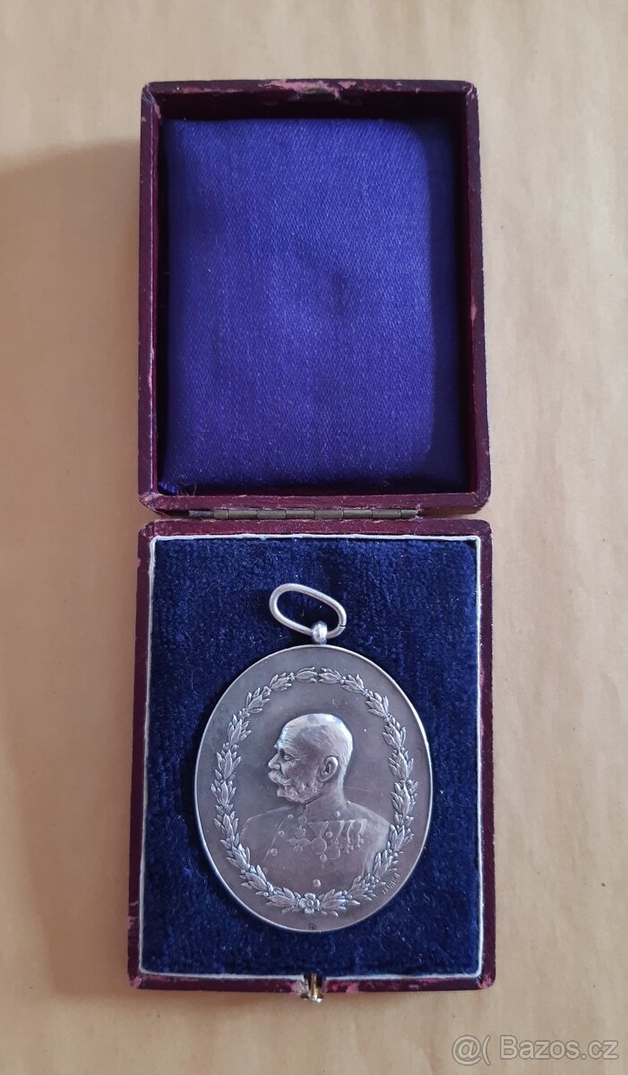 RU Ag medaile Státní cena za chov koní FJI v etui