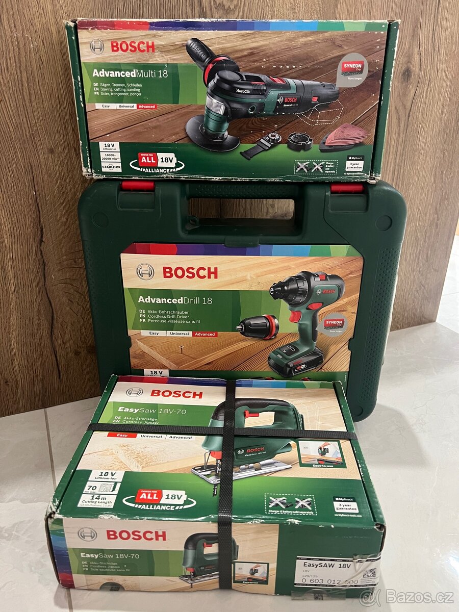 Set AKU nářadí BOSCH 18V