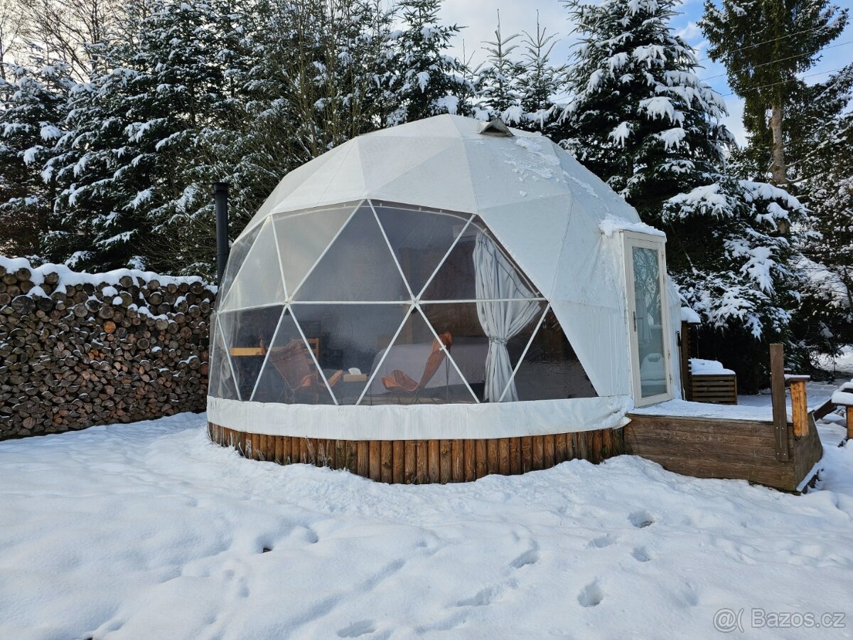 Glampingový stan - glamping dome