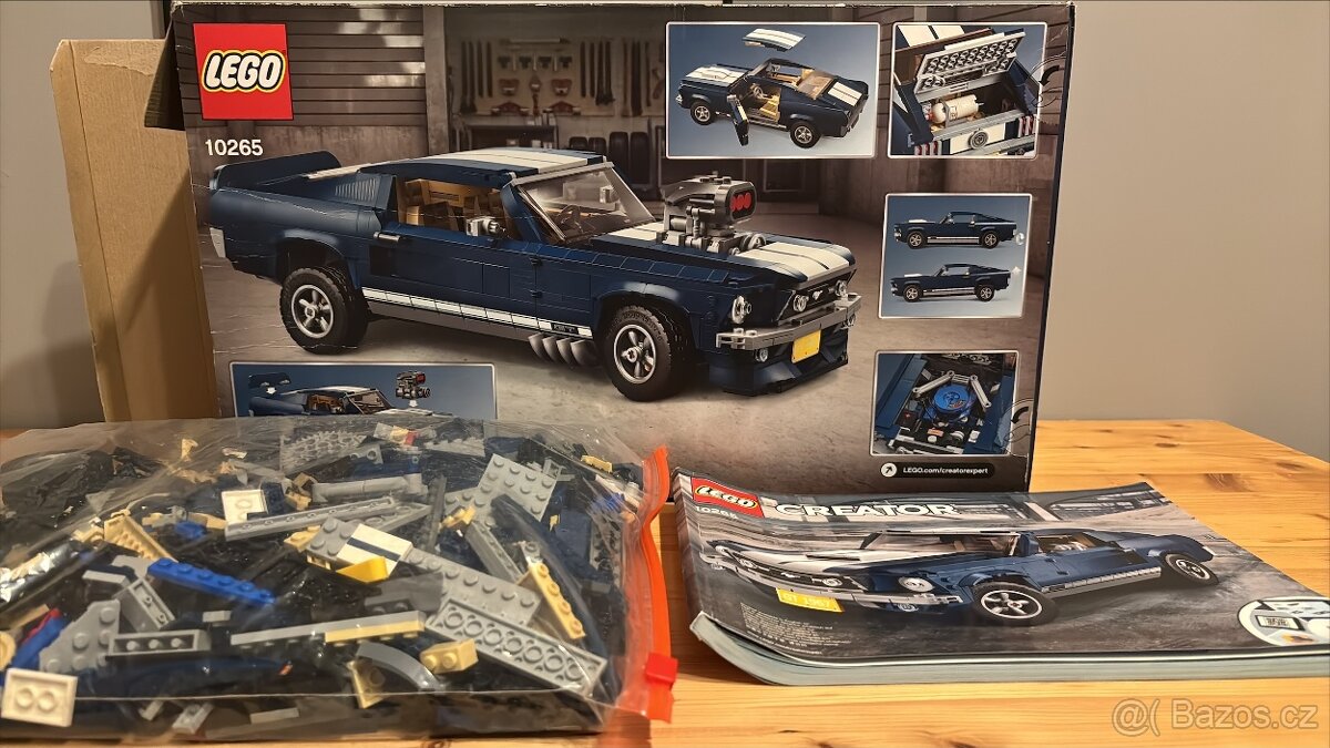 Lego 10265 Ford Mustang (jednou sestavený)