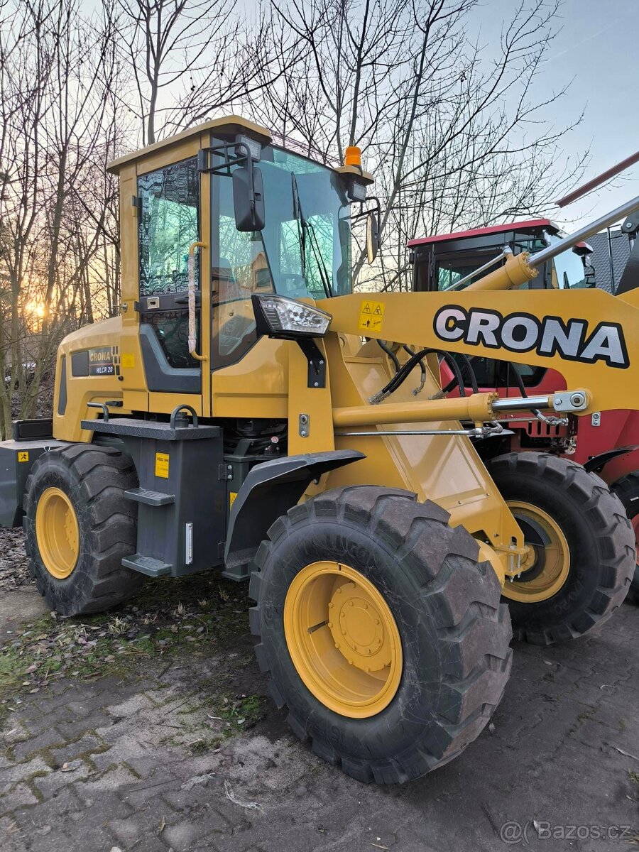 Kolový nakladač cr20 , kloubový nakladač