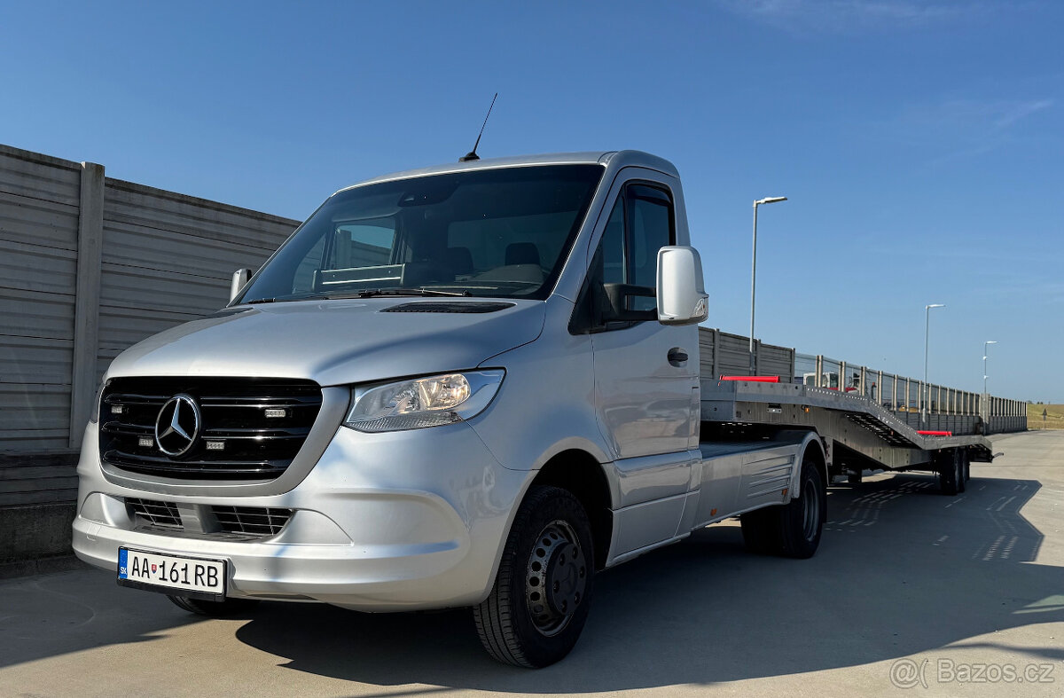 Mercedes-Benz Sprinter ťahač -na prepravu vozidiel