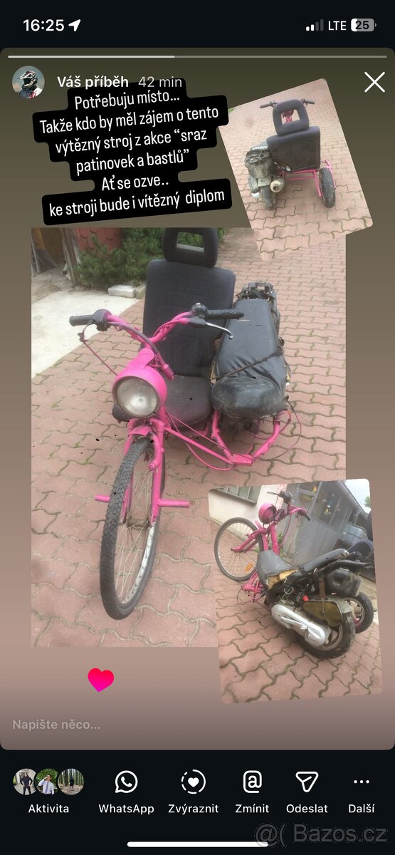 Tříkolka 3kolka bastl