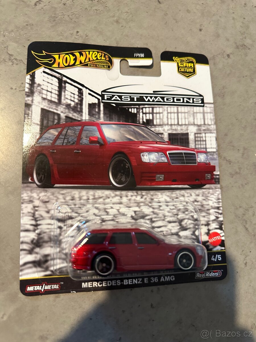 Hot wheels premium Mercedes benz E36 AMG
