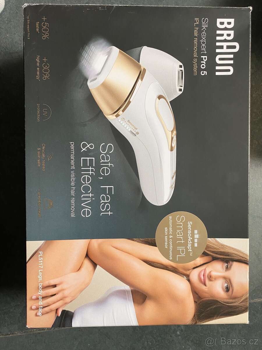 IPL epilátor Braun Silk expert Pro 5 PL 5117