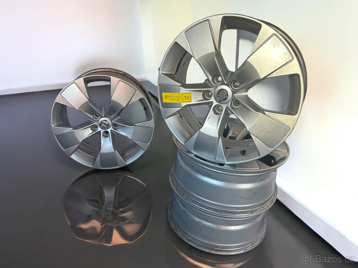 Zánovní originální alu kola Volvo 5x108 r18