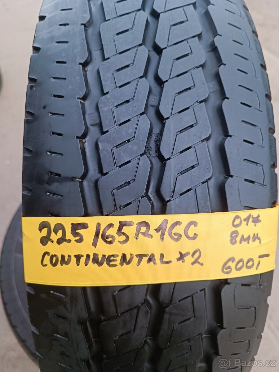 225/65r16C letní Continental