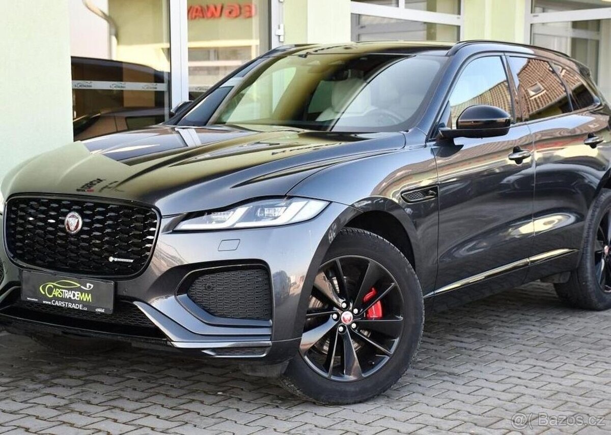 Jaguar F-Pace D200 AWD R-DYNAMIC ZÁRUKA PANO