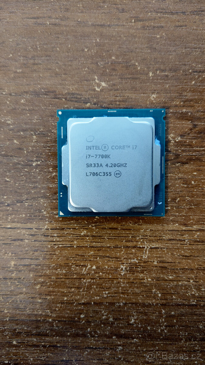 Intel Core I7-7700K 4C/8T