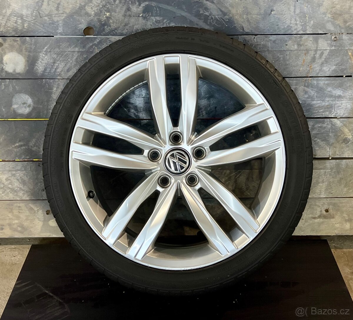 Letní kola VW Dartford 5x112 R18, Pneu Continental 225/40R18