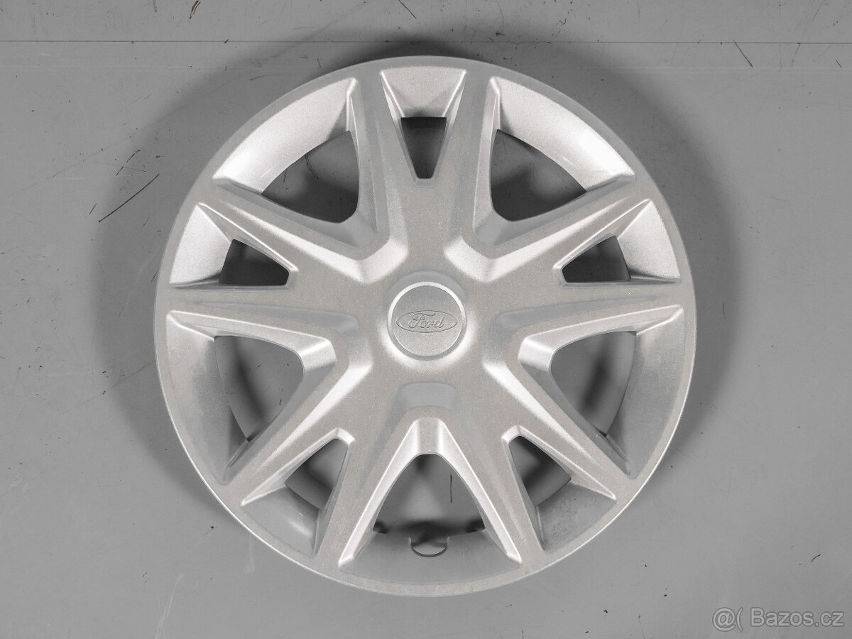 ORIGINÁLNÍ KRYTY KOL FORD R15, STŘÍBRNÉ 4KS