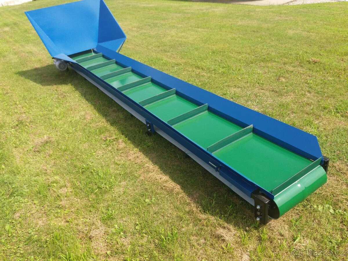 Pásový dopravník - transportér - válečková dráha