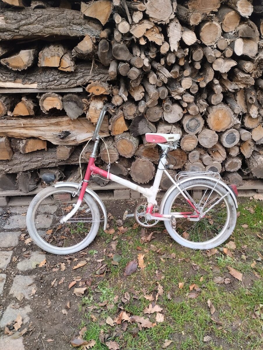 Retro kolo skládačka první typ