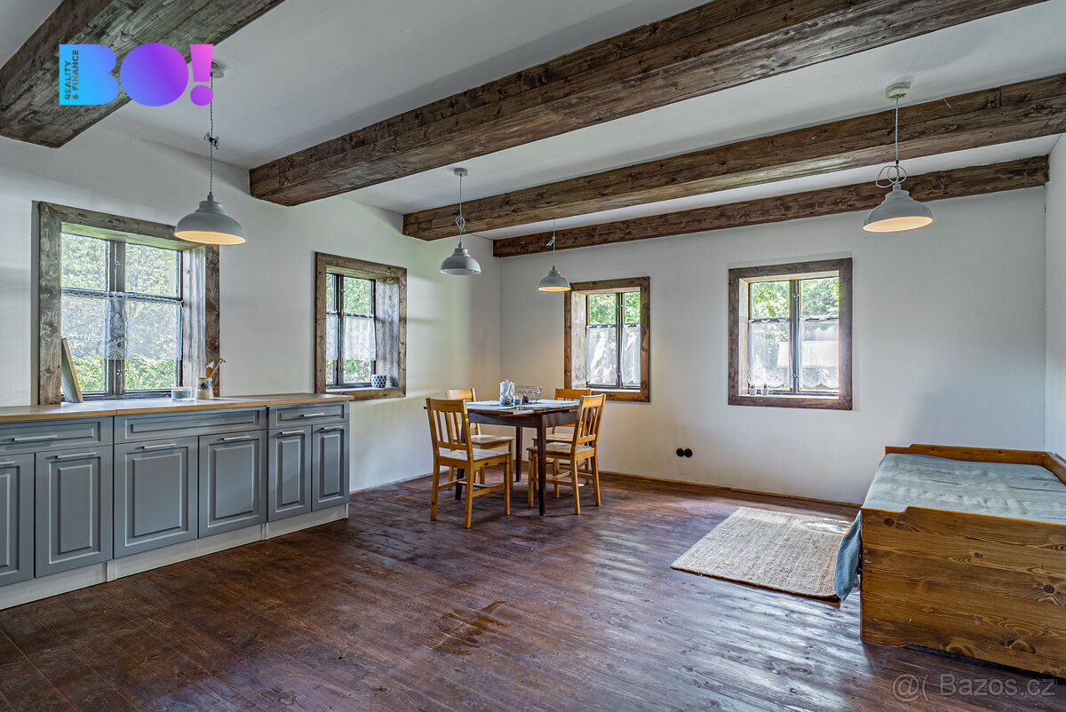 Prodej chalupy, Milíkov, s pozemkem 9510 m²