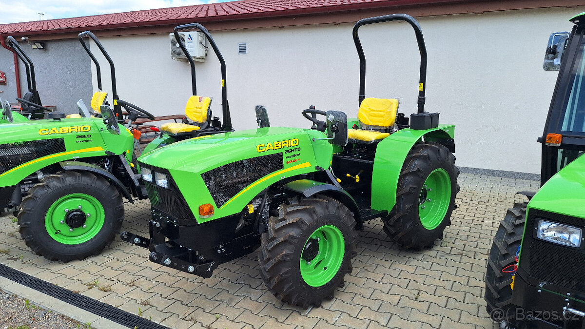 malotraktor CABRIO 26 HTD Excellent NOVÝ pro vinaře a jiné .