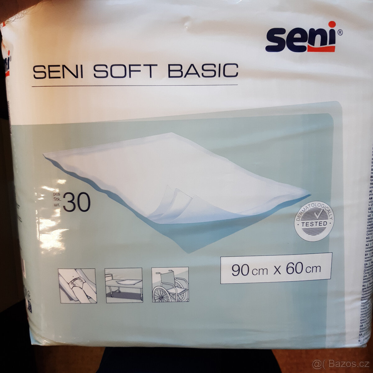 SENI SOFT NORMAL PODLOŽKY ABSORPČNÍ, 90X60CM