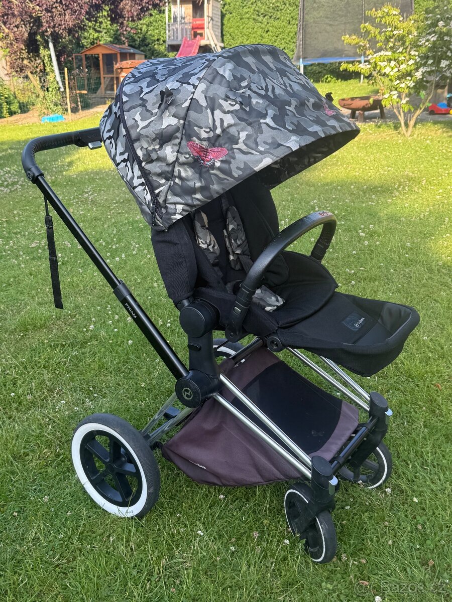 Kocarek Cybex Priam 2018 sportak limitka Butterfly
