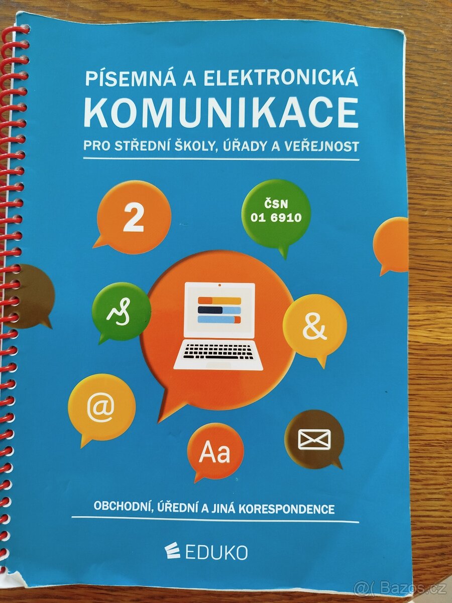 Písemná a elektronická komunikace - pro střední školy