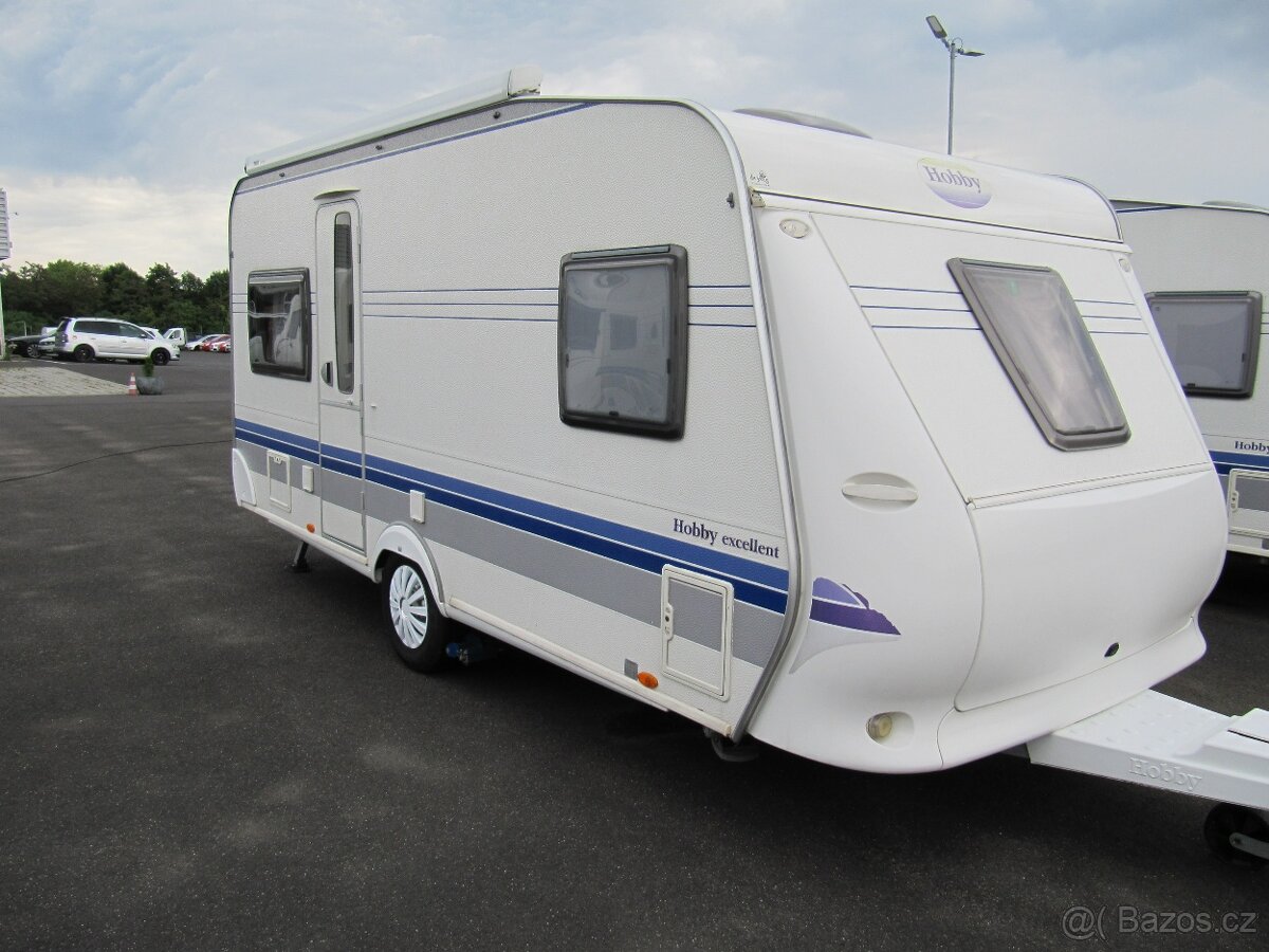 Prodám karavan Hobby 460 ufe,r.v.2008 + mover ,markýza, stan