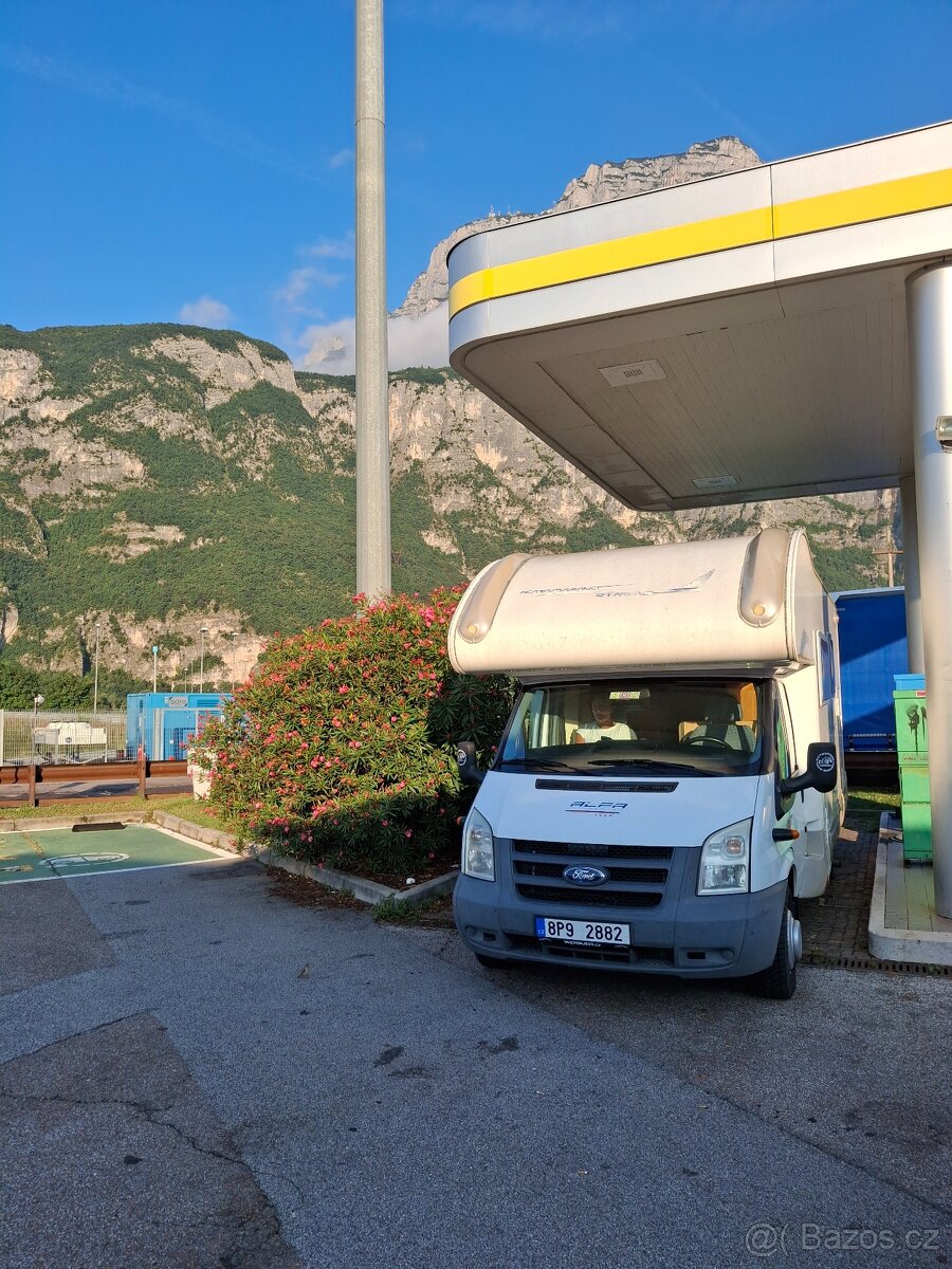 Obytny automobil Ford transit 3.2 tdci 200ps
