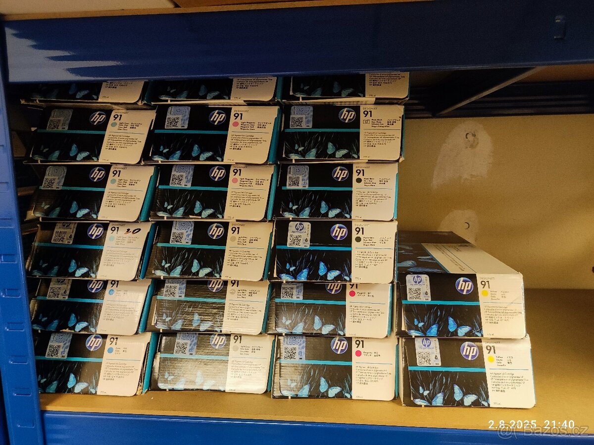 Náplně pro HP DesignJet Z6100, HP No 91