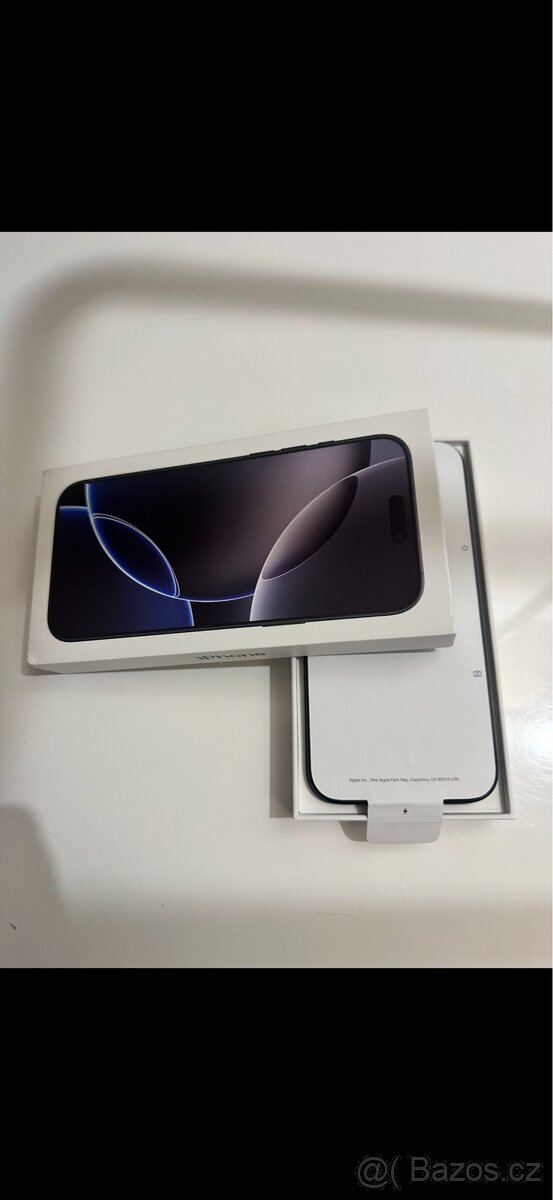 Iphone 16 pro max 256 GB Černý