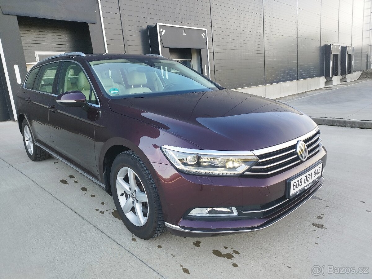 VW PASSAT B8,1.8TSi,132kw,1.majitel, 112000km,HIGHLINE