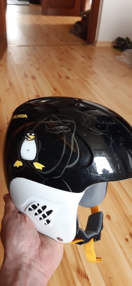 Detska prilba na lyze Alpina Carat Pinguin vel.48-52