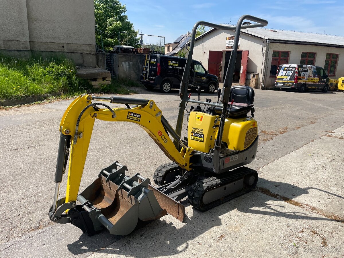 Pásový minibagr Wacker Neuson 803