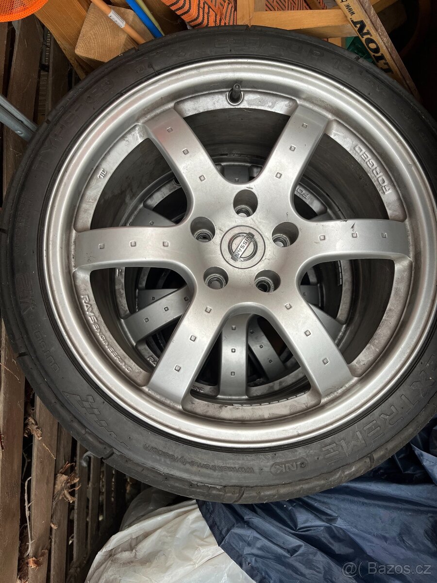 Kovaná kola Rays Forged pro Nissan 350Z